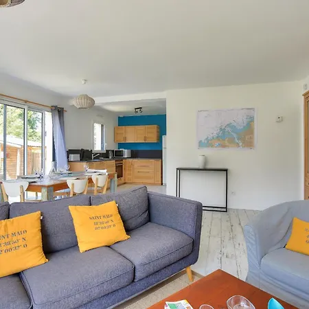 A 5 Min De La Plage - Maison 3 Etoiles Pour 6 Saint-Lunaire Exterior photo