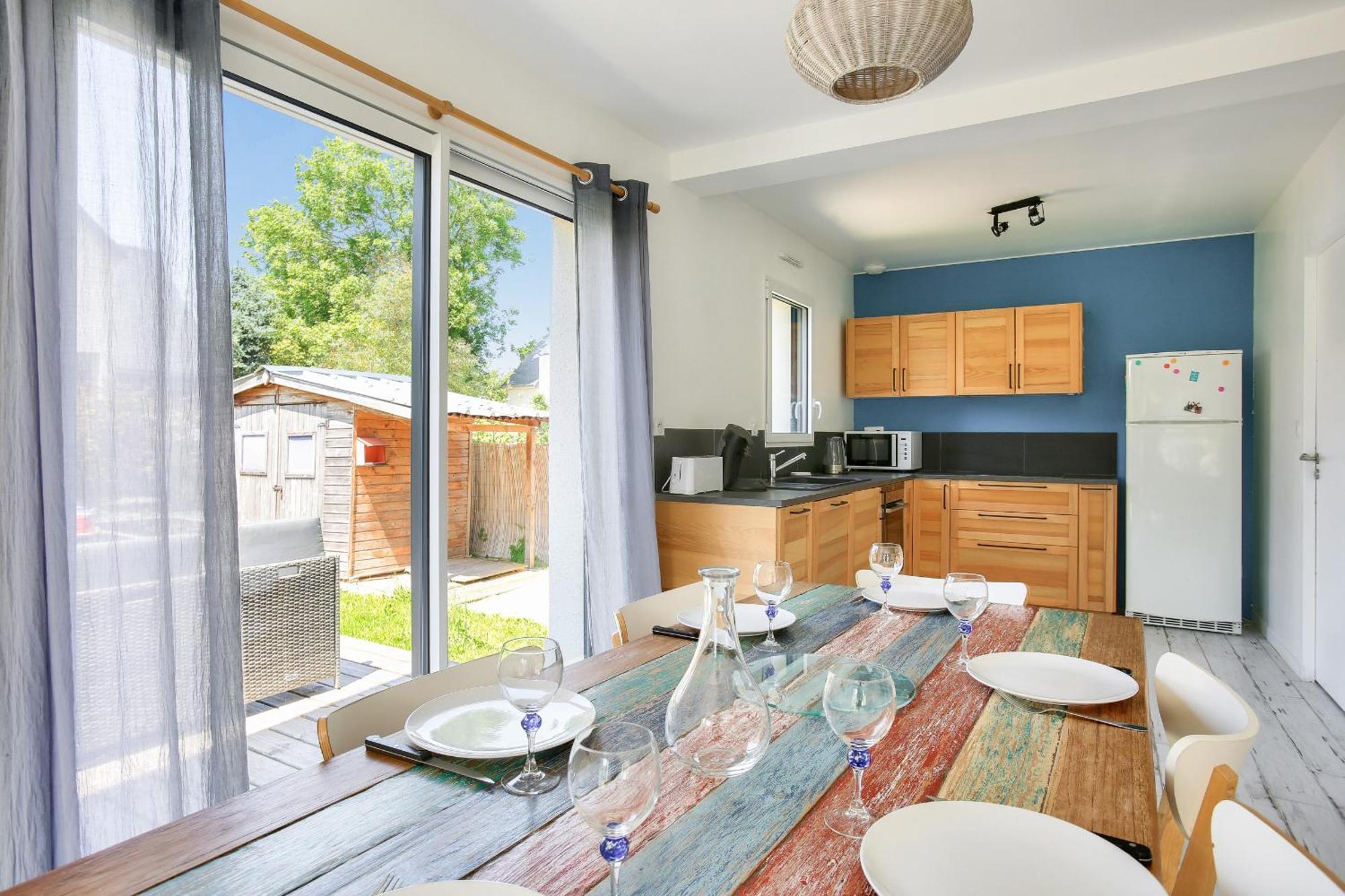 A 5 Min De La - Maison 3 Etoiles Pour 6 Hébergement de vacances Saint-Lunaire